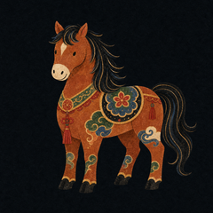 Horse guardian character