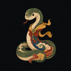 Snake guardian character